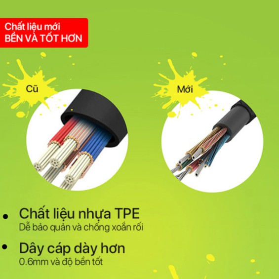 Cáp Sạc Lightning VIVAN CTL100 Nhựa Dẹt 1m - BẢO HÀNH 1 ĐỔI 1 CHÍNH HÃNG