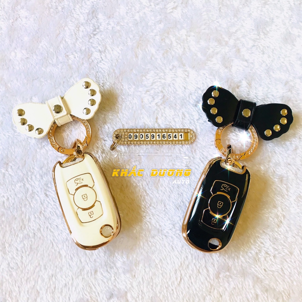 Ốp chìa khoá Vinfast Fadil TPU đính đá nhân tạo cao cấp sang trọng