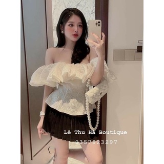 Áo trễ vai tay bồng hot đã mannn💥💥