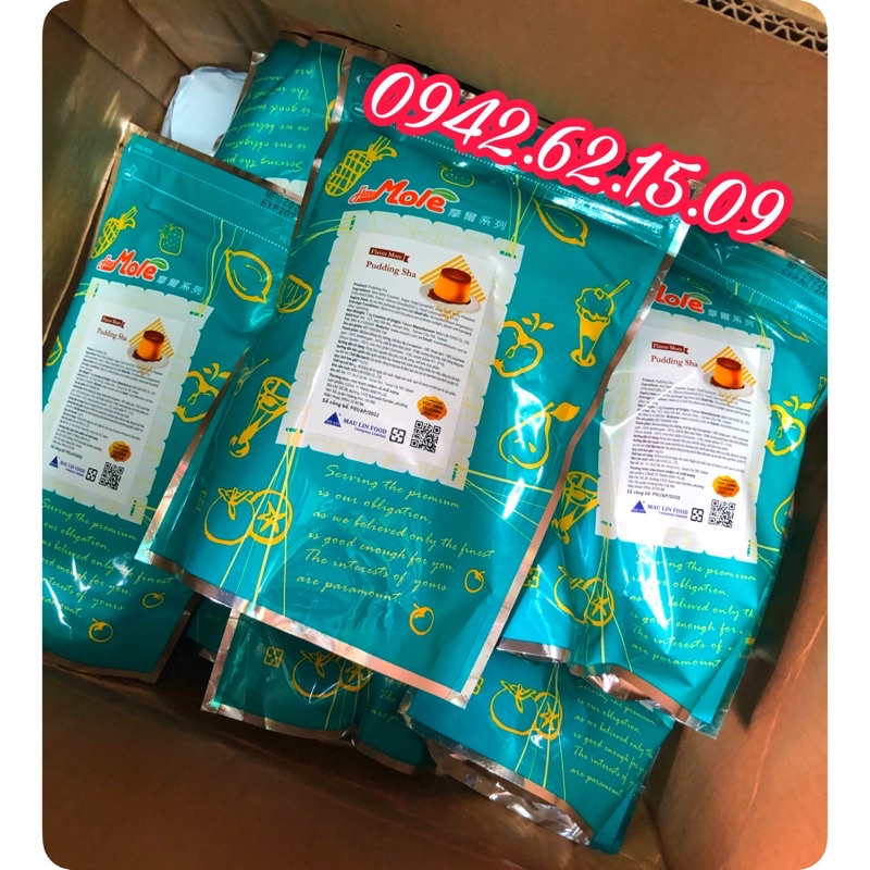 Bột bánh Flan Đài Loan Mole gói 1 kg