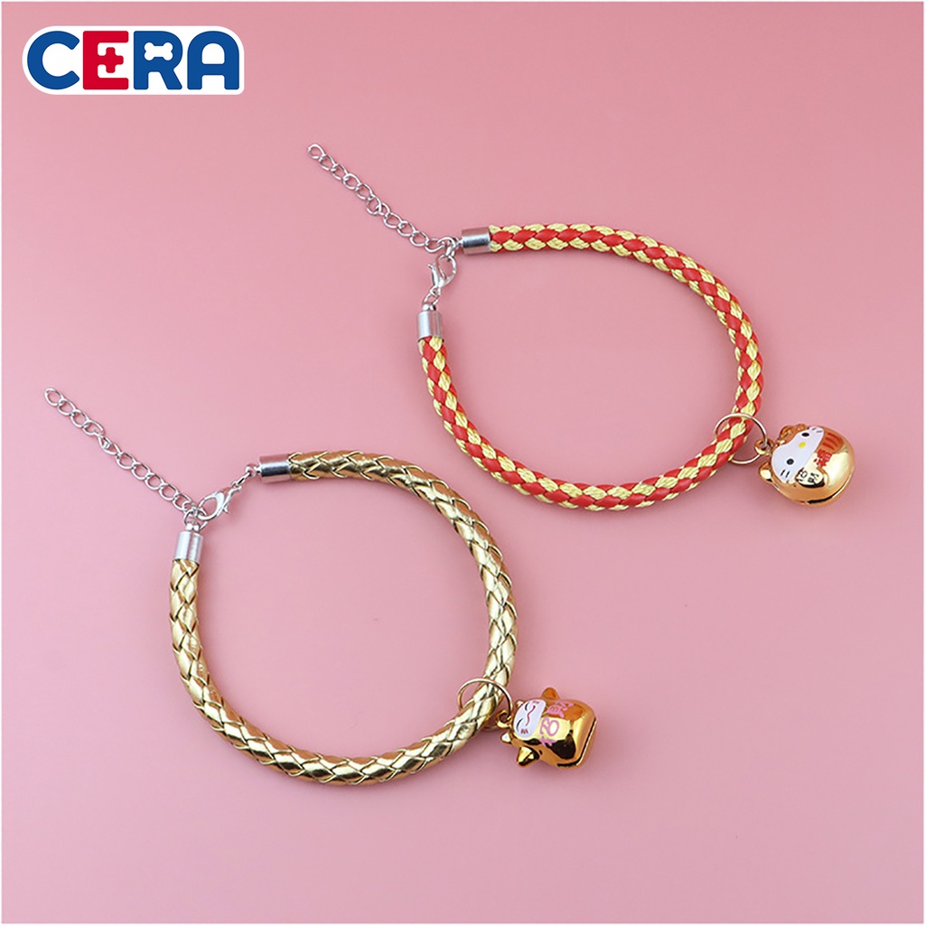 Vòng Cổ Chuông Mèo Thần Tài  - Vòng Cổ 022