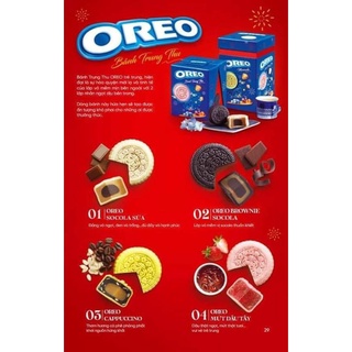 HỘP BÁNH TRUNG THU OREO 2 BÁNH/ 4 BÁNH- BÁNH TRUNG THU KINH ĐÔ