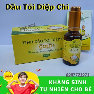 Dầu Tỏi Diệp Chi Gold (+) Nguồn Kháng Sinh Tự Nhiên Cho Bé Và Người Thân