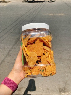 Cơm cháy lắc khô gà hũ 500g