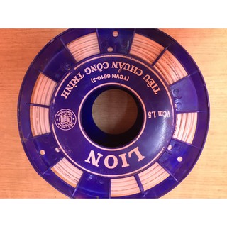 100m dây điện đơn mềm lioa 1x1.5 mm2 lõi đồng 100% dẫn điện tốt nhất