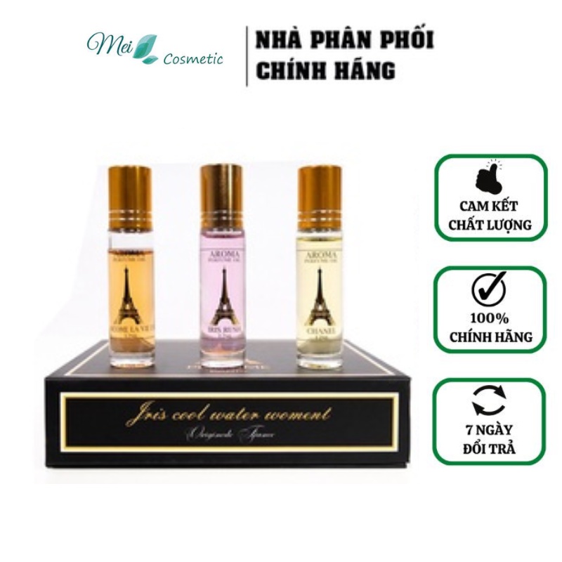Tinh dầu nước hoa Pháp Aroma Perfume dạng lăn 12ml
