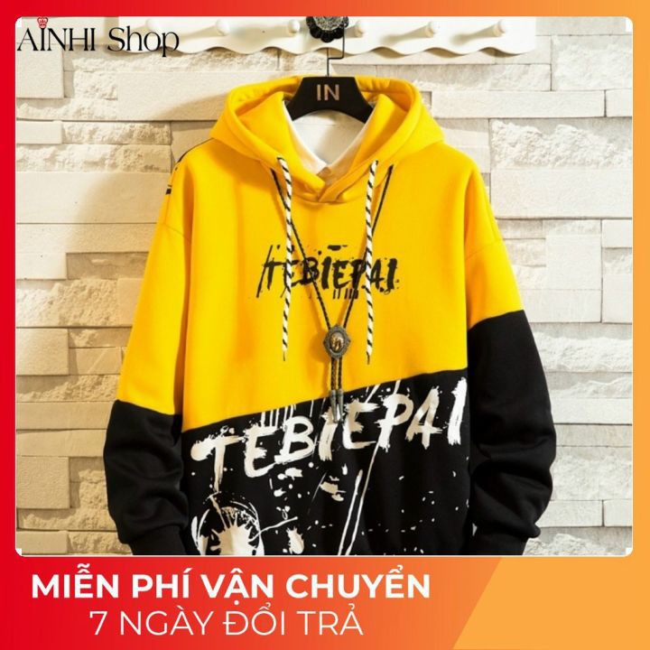 Áo hoodie ❤️FREESHIP❤️ Áo Khoác Hoodie Nam Nữ - mẫu Tebiepal Free Size Dưới 65KG