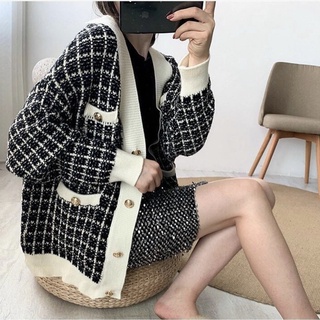 Áo Cardigan dệt (Ảnh/Video tự chụp)