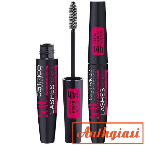 Mascara dày mi Catrice Lashes To Kill Volume Waterproof \ 14h Ultra Black Volume | BigBuy360 - bigbuy360.vn