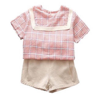 Set thuỷ thủ siêu kute cho bé gái