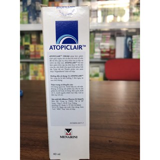 Kem dưỡng ẩm ATOPICLAIR 40ml