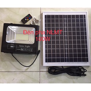 Đèn pha năng lượng mặt trời 100W