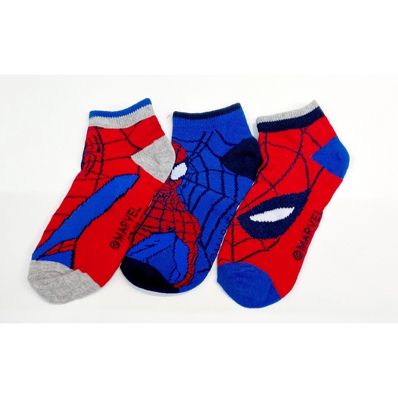 Tất Spiderman người Nhện thấp cổ ngang mắt cá chân cho bé trai Thu đông 2022