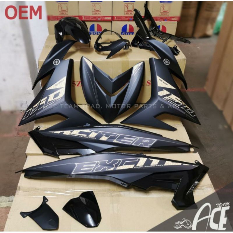 Tem rời exciter 150 đen- decal huyentran