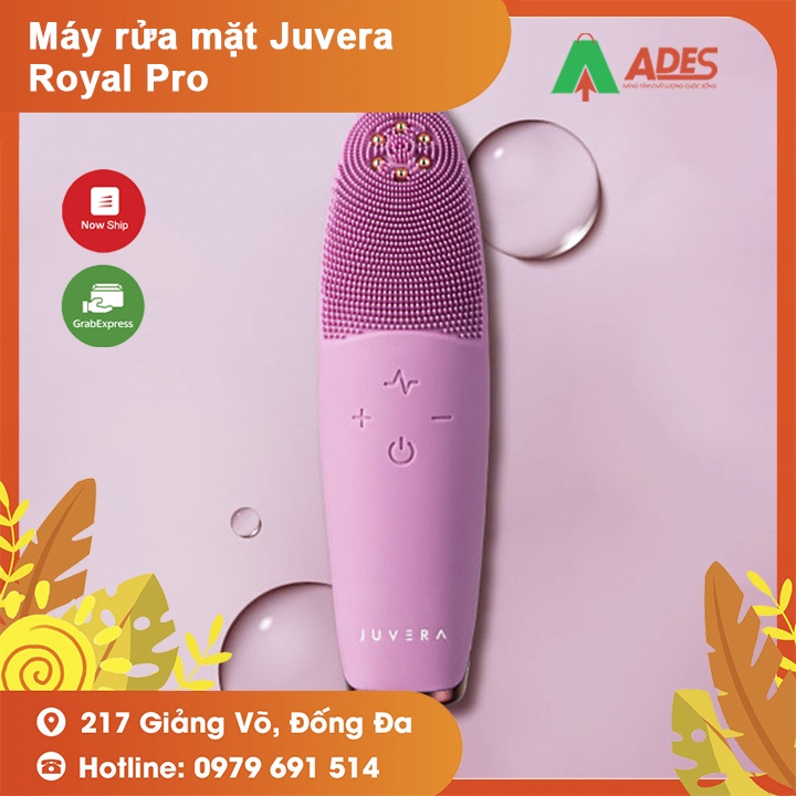 Máy rửa mặt Juvera Royal Pro - Juvera R Pro | Bảo hành chính hãng | HOT NEW 2022 - Công nghệ EMS Massage