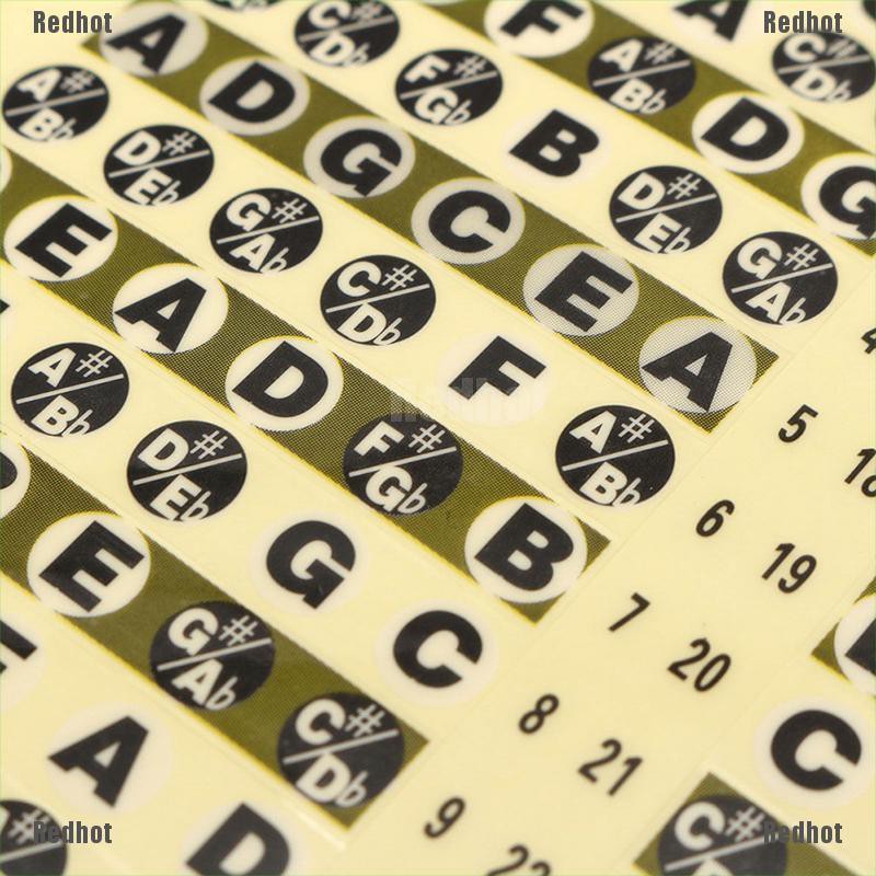 Miếng Dán Chìa Khóa Đàn Guitar Cho Người Mới Bắt Đầu