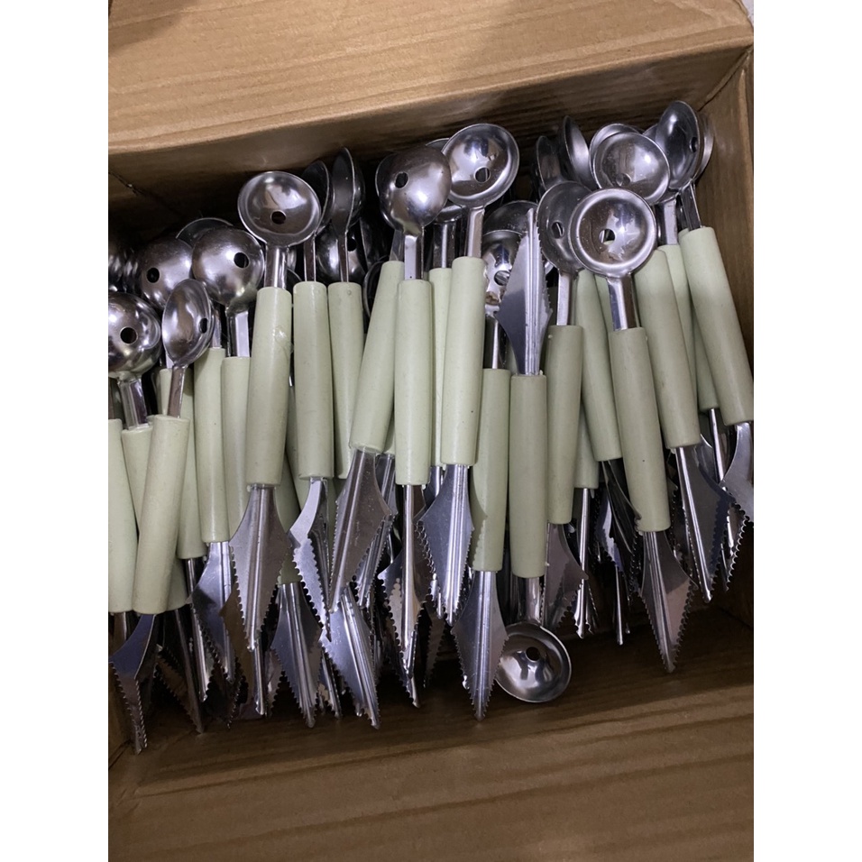 Dao Tỉa Hoa Quả - Dao Tỉa Hoa Quả 2 Đầu Inox Cực Bền