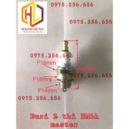 Buri 2 thì BM6A master phụ tùng máy cắt cỏ phụ tùng Hùng Lỳ