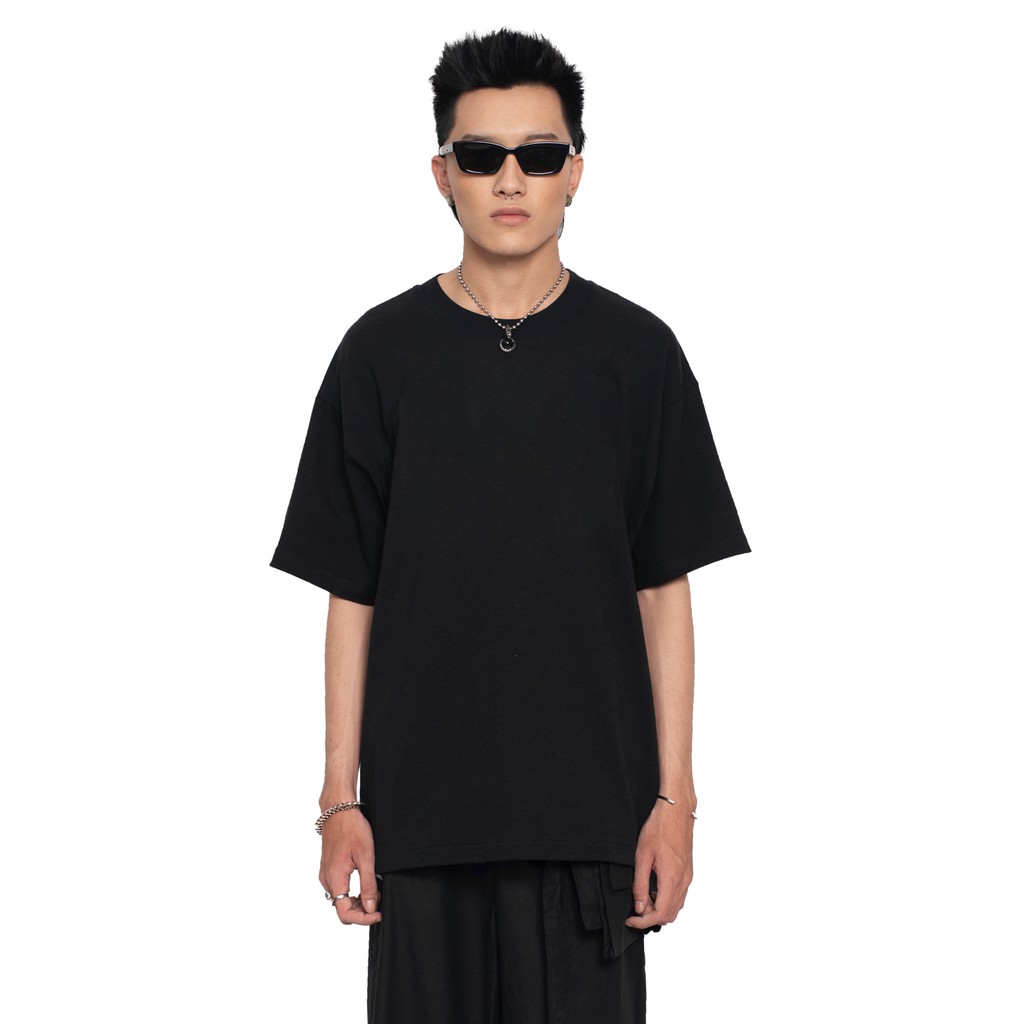 Áo Thun Trơn Ngắn Tay Beuter Blank Black T-shirt