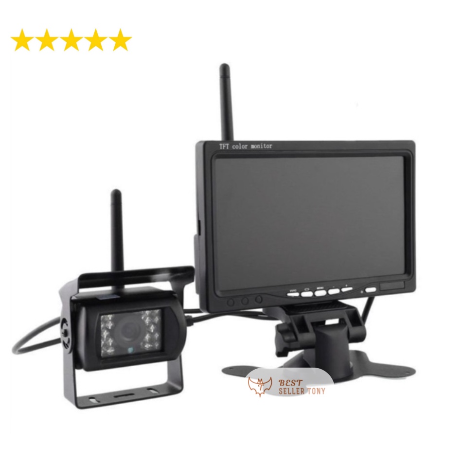 Camera hành trình hồng ngoại không dây kèm màn hình 7inch