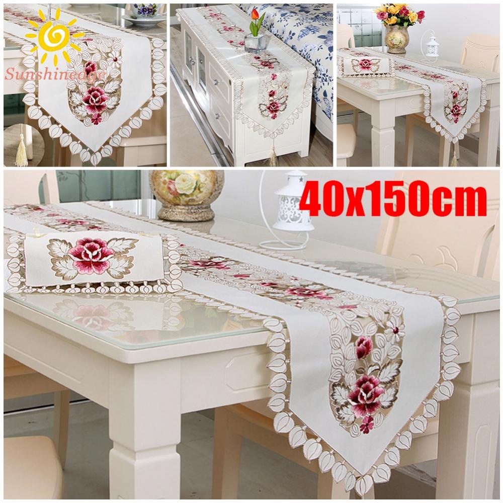 Khăn Ren Trải Bàn Hình Chữ Nhật