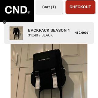 Backpack SS1 COLKIDS REAL