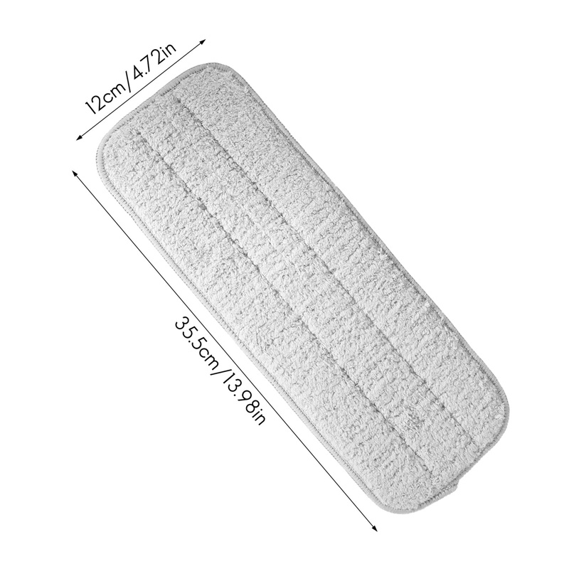 Set 4 Khăn Lau Nhà Xoay 360 Độ 355X120Mm Siêu Bền Thay Thế Chuyên Dụng Cho Xiaomi Deerma Tb500