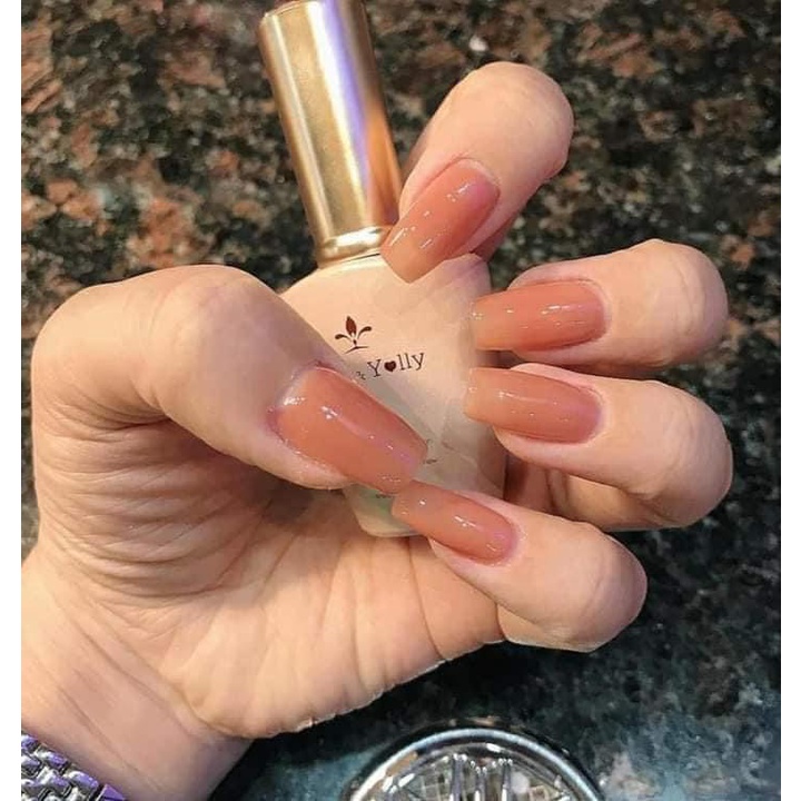 sơn gel thạch hồng yolly - màu sơn đang được ưa chuộng nhất