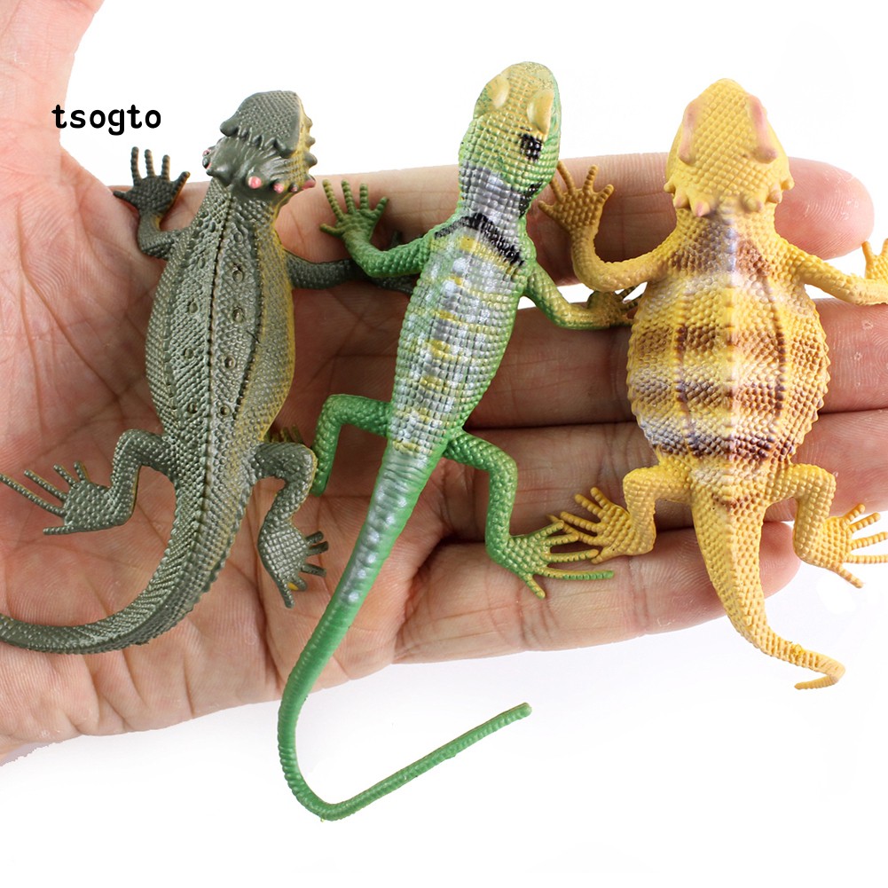 Bộ 12 đồ chơi động vật thằn lằn mini dành cho bé