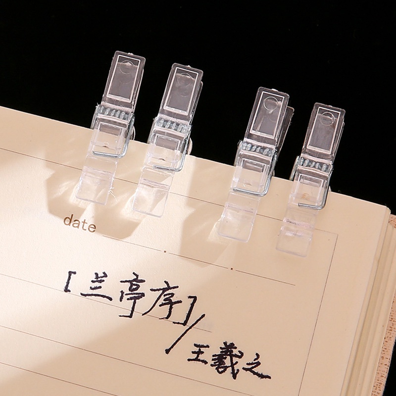 Set 20 Kẹp Trong Suốt Dùng Để Cố Định Móng Tay