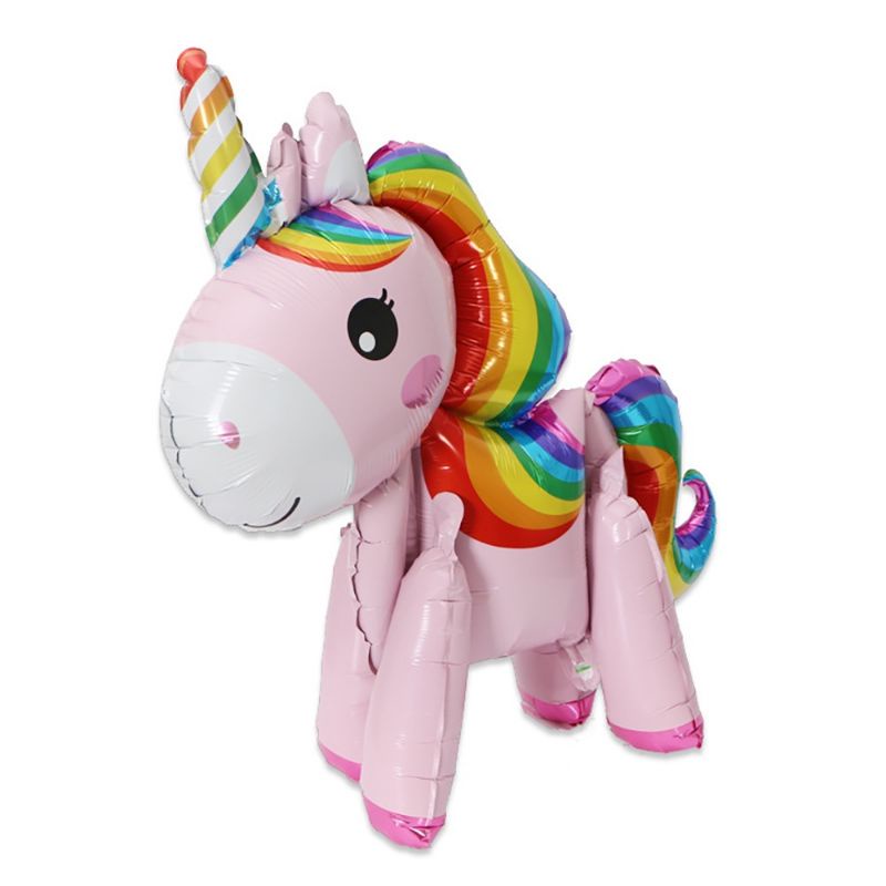 Bóng Hình Ngựa Pony Unicorn 4D Trang Tri Sinh Nhật Size Siêu Đại Dễ Thương - Kemshop K51