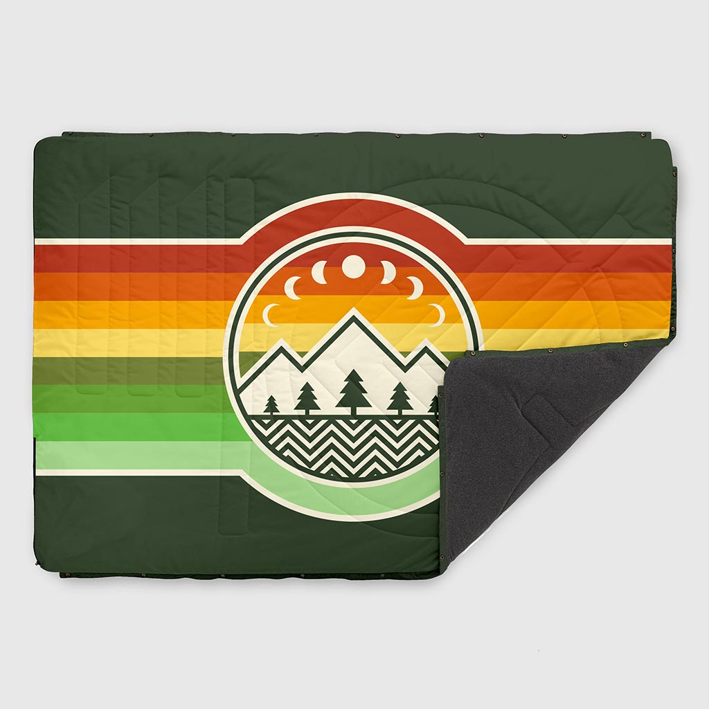 Chăn Camping Voited Fleece