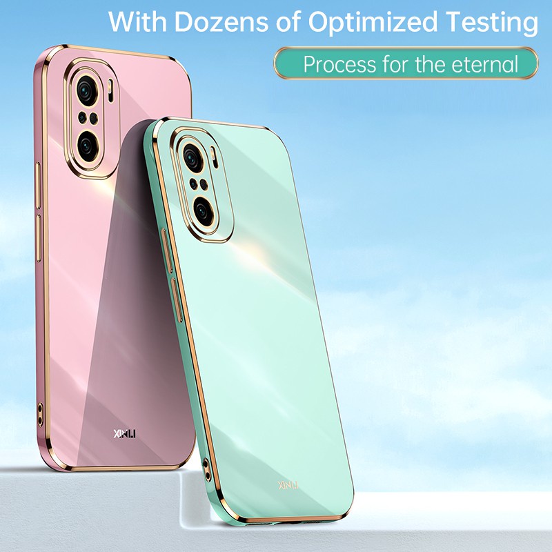 Ốp điện thoại KOOSUK tpu mềm mỏng mạ điện viền vuông cho Xiaomi Redmi K30 K40 Pro K20 Mi 11i