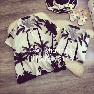Áo đôi cây dừa hot hit/ ảnh thật shop chụp