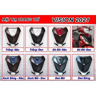 Mặt nạ Vision 2021 đến Vision 2026  độ kiểu SH Ý đủ màu theo xe