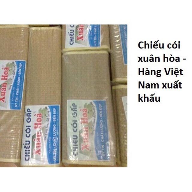 Chiếu cói xuân hòa kt (1m8× 2m)