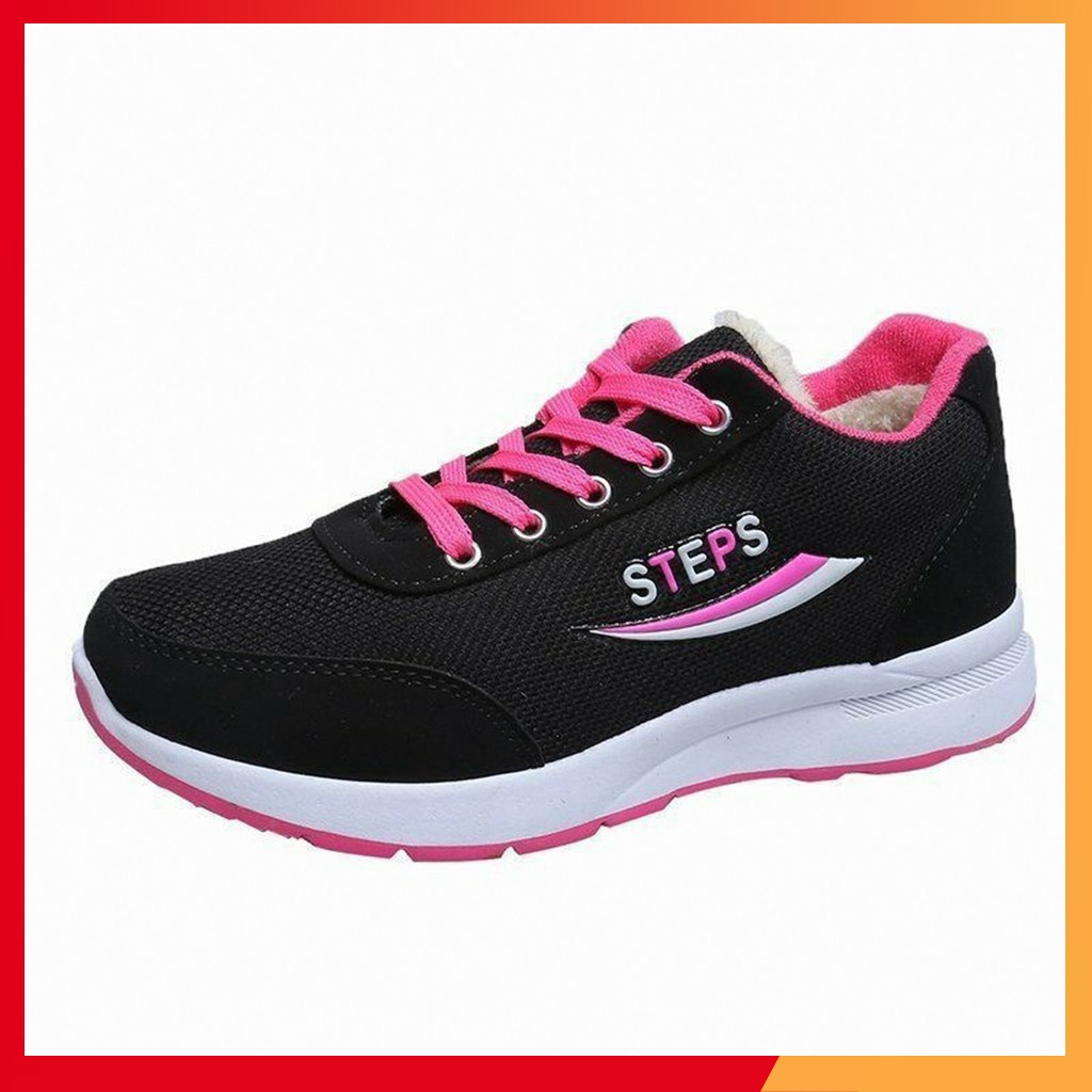 (Ảnh thật kèm video ) Giày thể thao nữ Steps - Giày Sneaker Nữ Steps Style Cổ Thấp Thể Thao Phối Màu | BigBuy360 - bigbuy360.vn