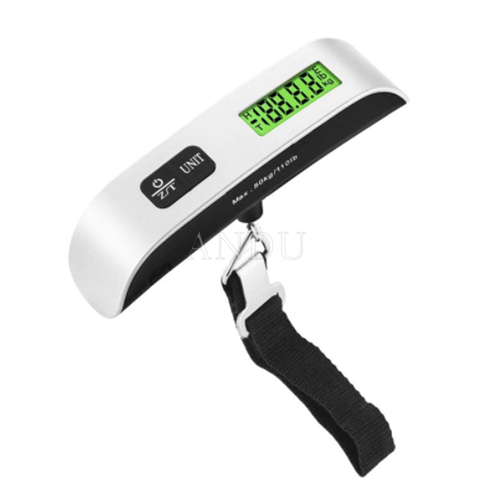 Cân Điện Tử Màn Hình LCD Cầm Tay Tối Đa 50Kg, Cân Điện Tử Cầm Tay Chuyên Dụng