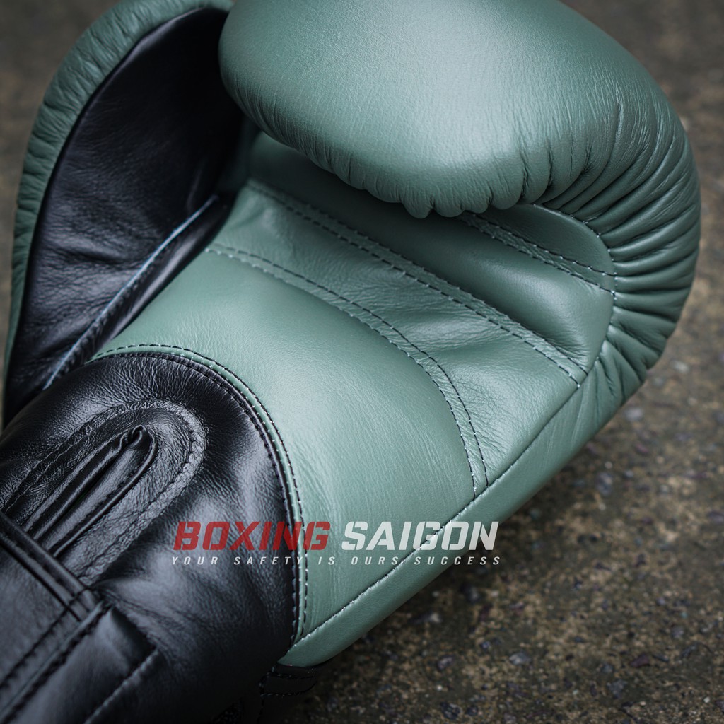 Găng tay boxing Twins BGVL11- New Styles - Olive/Black