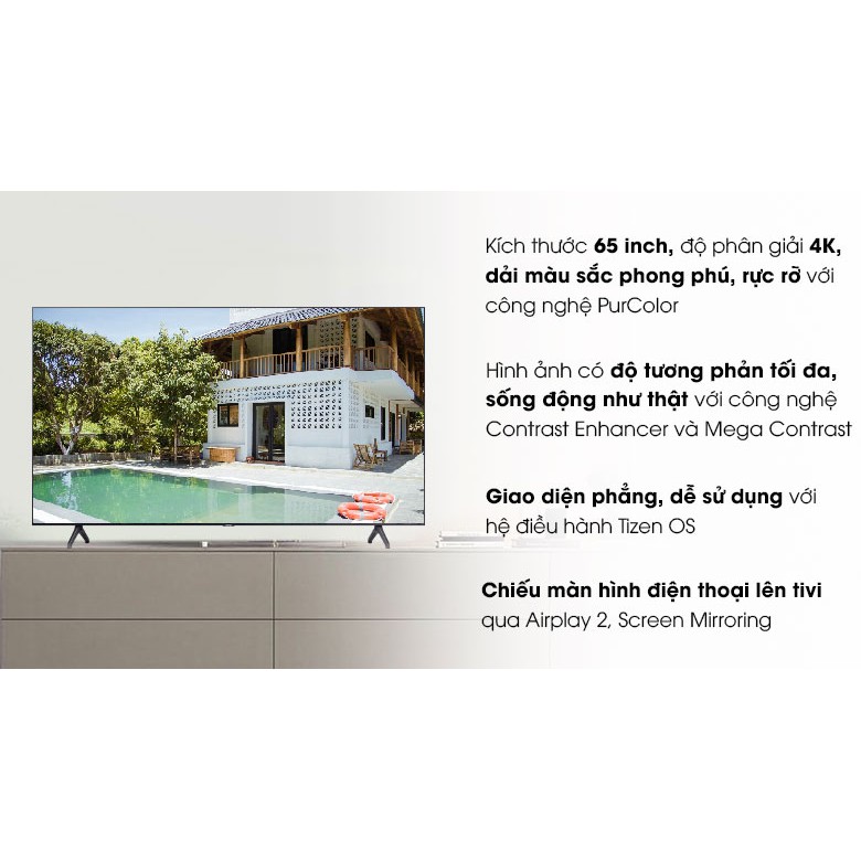 Smart Tivi Samsung 4K 65 inch UA65TU7000 Mới 2020 (vận chuyển miên phí khu vực hà nội) | BigBuy360 - bigbuy360.vn