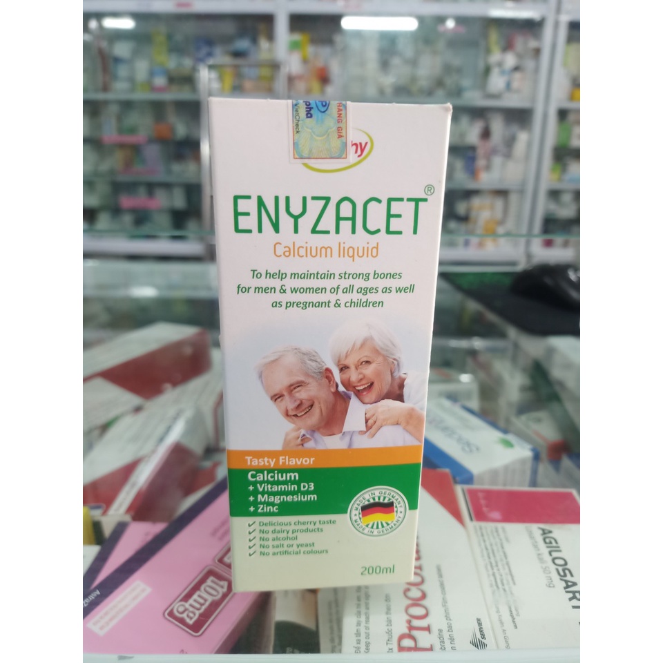 Canxi Enyzacet cho Bé