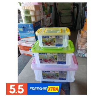 Hộp quai chữ nhật Matsu nhựa Duy Tân