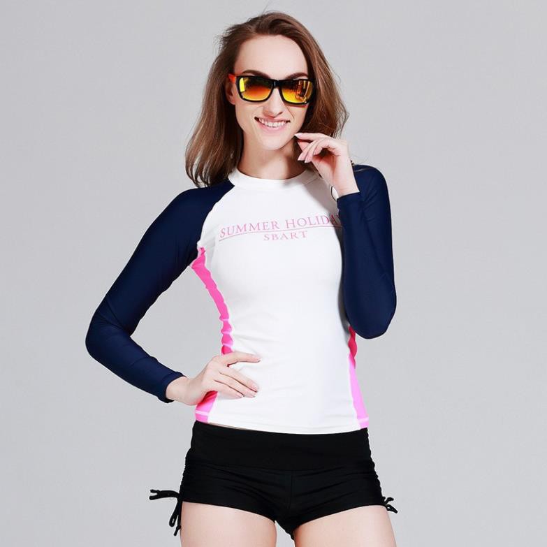 Áo bơi dài tay Sbart nữ 2 😍 | BigBuy360 - bigbuy360.vn