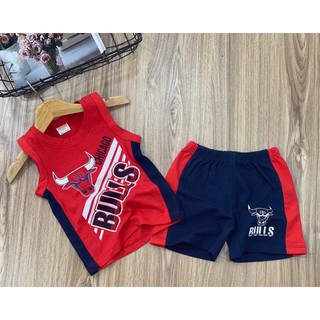 BỘ NGẮN THUN COTTON BÉ TRAI [9-21 ký]