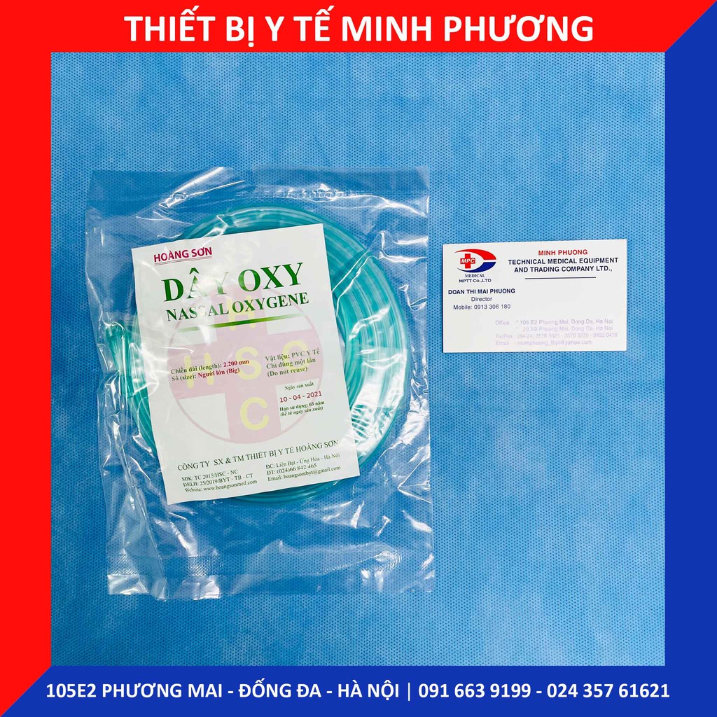 Dây Oxy gọng kính hai nhánh 2m Hoàng Sơn