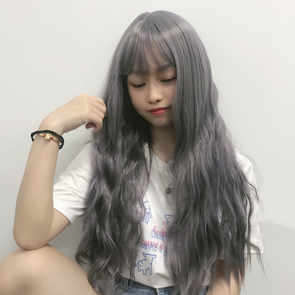 Bộ Tóc Giả Xoăn Dài Bồng Bềnh Đáng Yêu Thời Trang Nữ