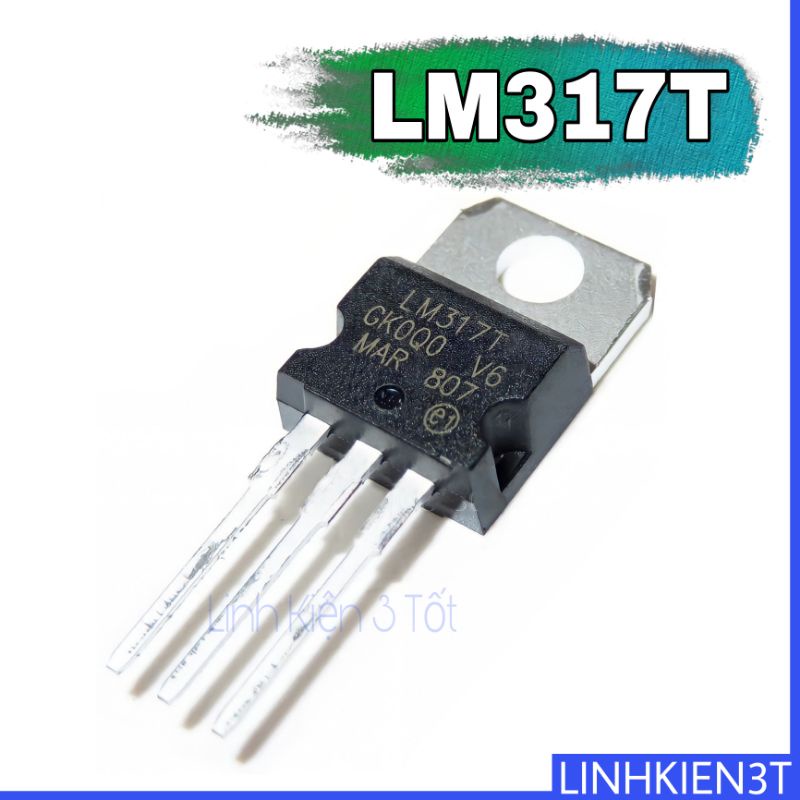 IC ổn áp LM317 1.2-37V TO-220 chính hãng