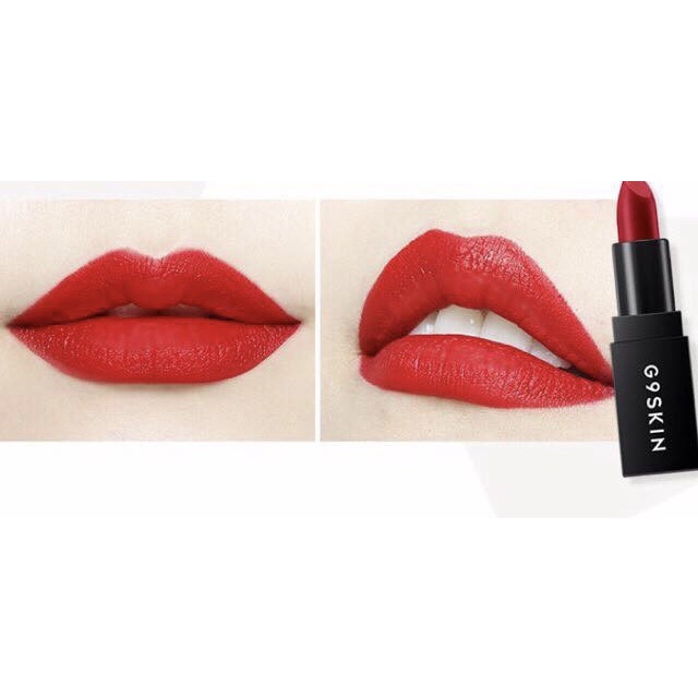 🔰 [GIÁ TỐT] 🔰SON THỎI G9 SIGNATURE 2 MÀU ĐỎ, ĐỎ CAM, SON MỊN, KHÔNG KHÔ MÔI, LÊN MÀU CHUẨN | BigBuy360 - bigbuy360.vn