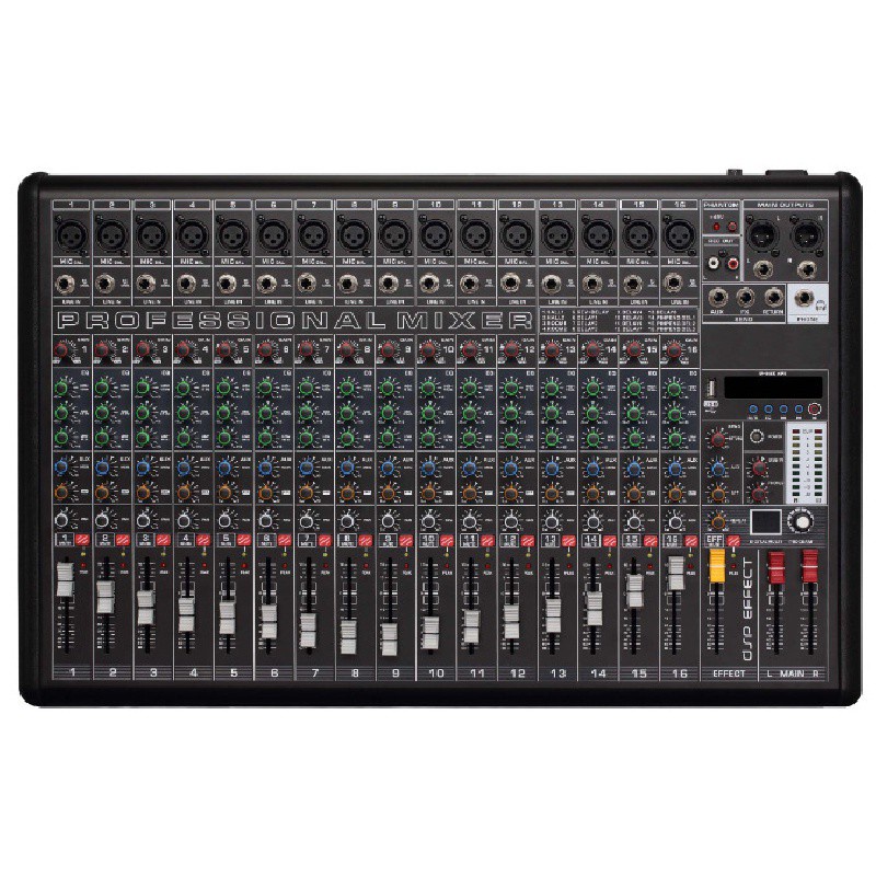 8Road Mixer High-Power Stage Performance Effector Conference with Effect Reverberator Mixer Equipment