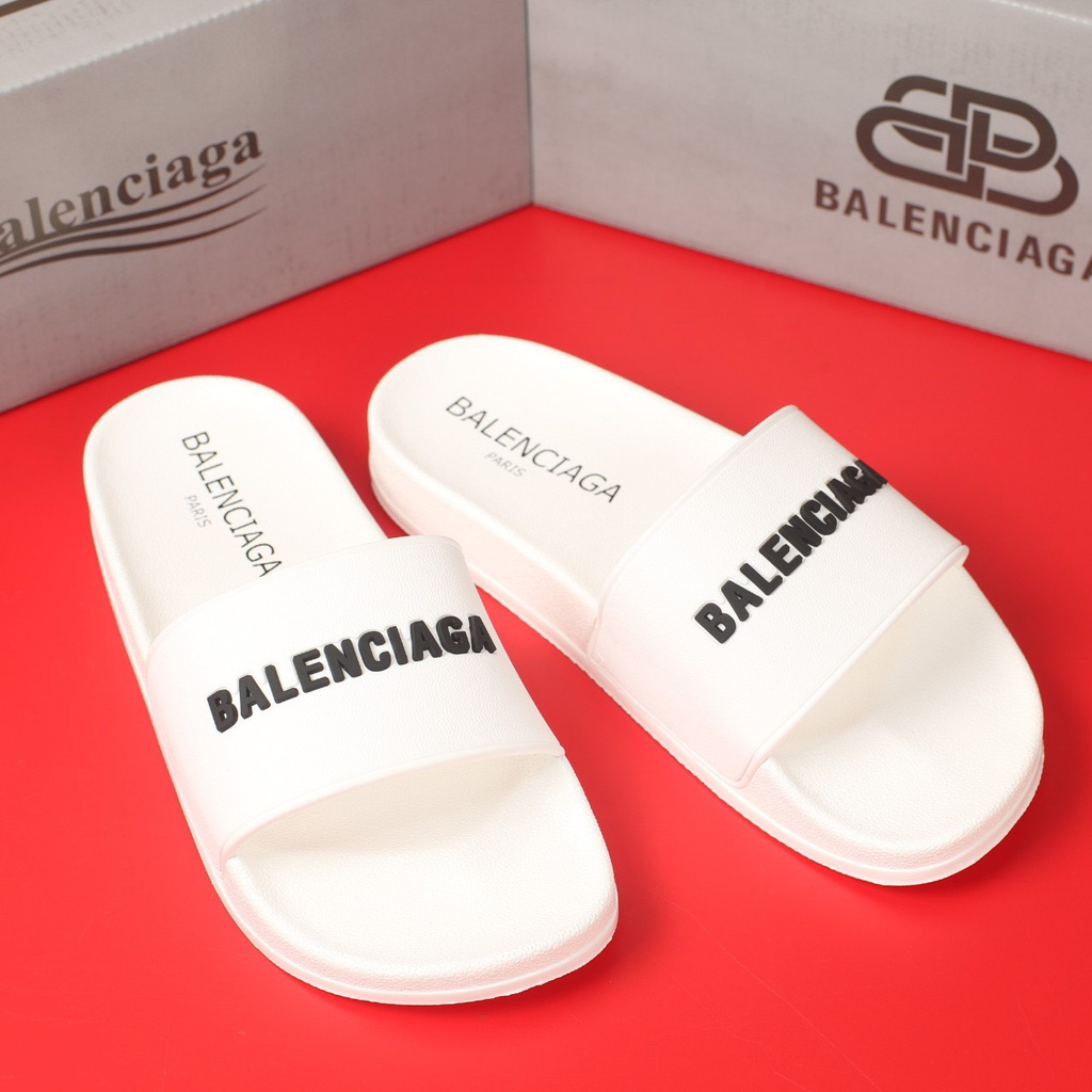 Dép balenciaga nam nữ - trắng [Full_box]